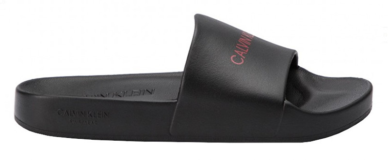 Calvin Klein Pánské pantofle Slide KM0KM00375-001 Black 42
