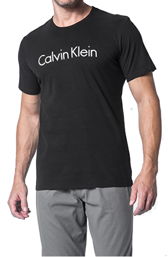 Calvin Klein Pánské triko Comfort Cotton S/S Crew Neck NM1129E-001 Black L
