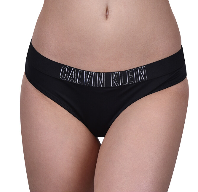 Calvin Klein Plavkové kalhotky Classic Bikini-HR Intense Power 2.0 KW0KW00610-094 PVH Black S