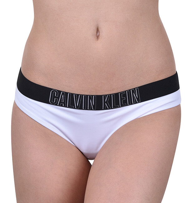 Calvin Klein Plavkové kalhotky Classic Bikini-HR Intense Power 2.0 KW0KW00610-143 PVH White M