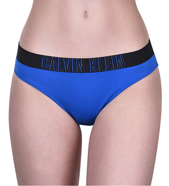 Calvin Klein Plavkové kalhotky Classic Bikini-HR Intense Power 2.0 KW0KW00610-446 Duke Blue S