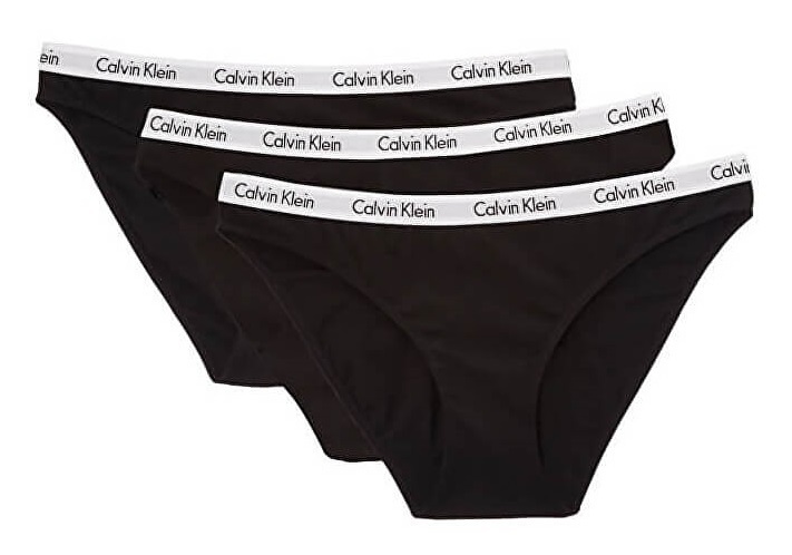 Calvin Klein Sada dámských kalhotek Bikini 3PK QD3588E-001 S
