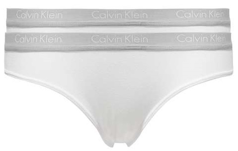 Calvin Klein Sada dámských kalhotek Bikini QD3584E-100 White M
