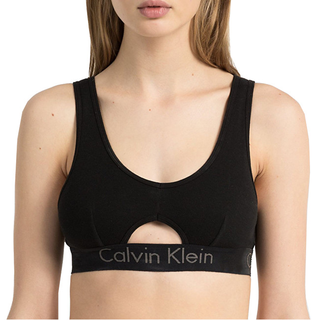 Calvin Klein Sportovní podprsenka Body Unlined Bralette QF4507E-001 Black L