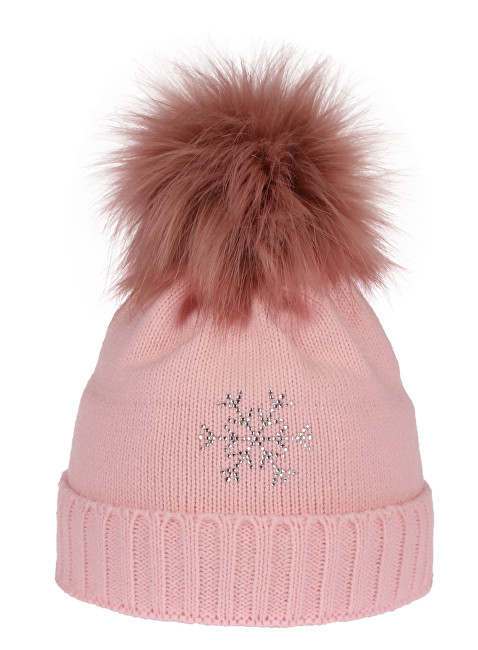 CAPU Zimní čepice 670-A Pink