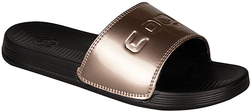 Coqui Dámské pantofle Sana Black/Bronze 6343-100-2297 36