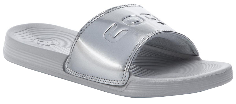 Coqui Dámské pantofle Sana Khaki Grey/Silver 6343-100-4699 39