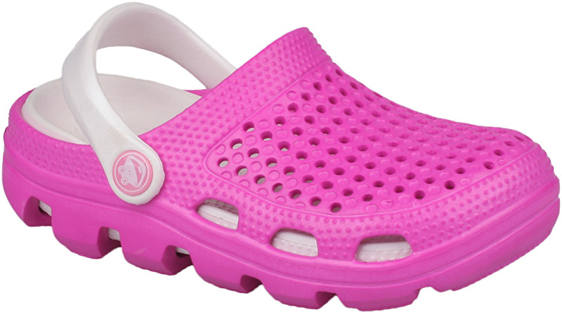 Coqui Dětské pantofle Bugy 6101 Fuchsia/Pearl 100172 28-29