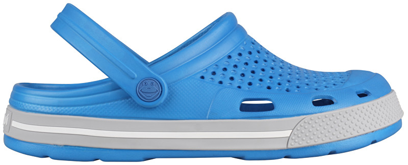 Coqui Pánské pantofle Lindo Sea Blue/Khaki Grey 6403-100-4746 44