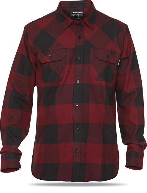 Dakine Pánská košile Cascade L/S Flannel Rosewood 10000894-W17 M