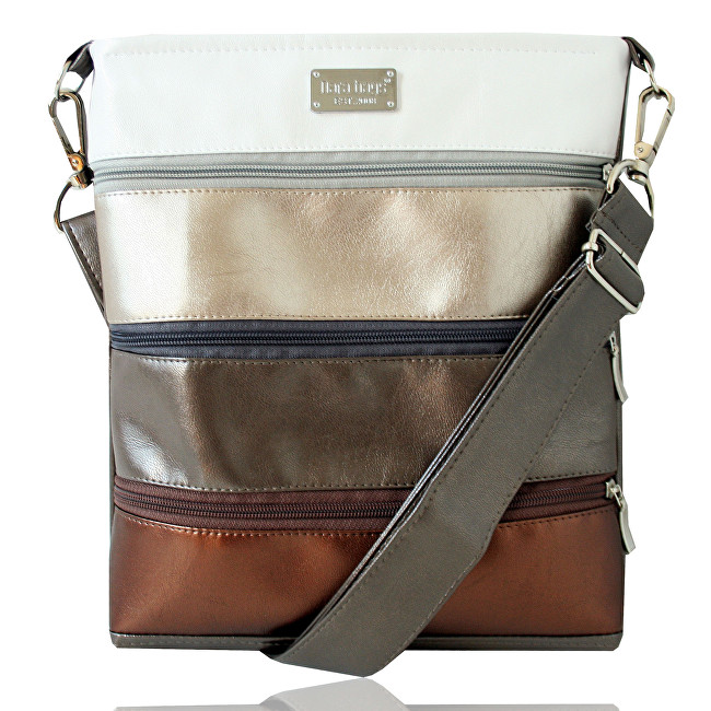 Dara bags Crossbody kabelka Dariana middle No. 197 Metalic