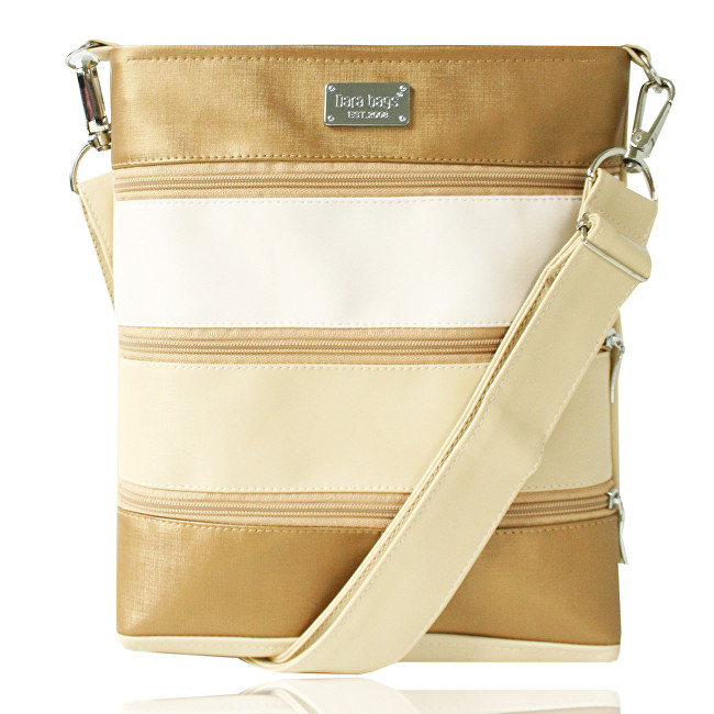 Dara bags Crossbody kabelka Dariana middle No. 199 Metalic