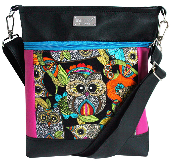 Dara bags Crossbody kabelka Puzzle Ruby No. 42 Huhůůů