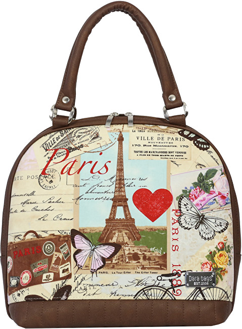 Dara bags Kabelka Sweet Angel Bell Big No. 405 I love Paris
