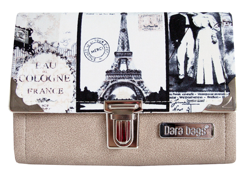 Dara bags Peněženka Third Line Purse No. 287 I love Paris