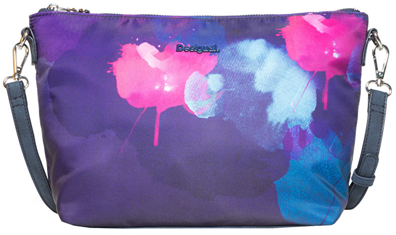 Desigual Kabelka Bols Blue Painter Catania Jeans 18WAXFB1 5006