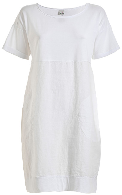Deha Dámské šaty Tee Dress D73030 White M