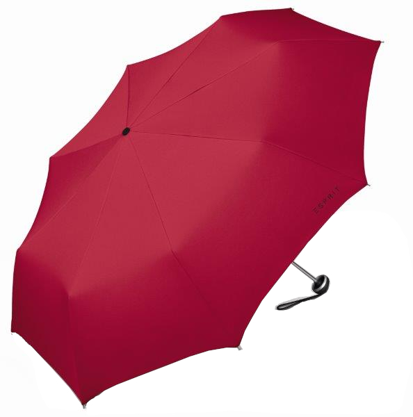 Esprit Dámský skládací deštník Mini Alu Light Flagred