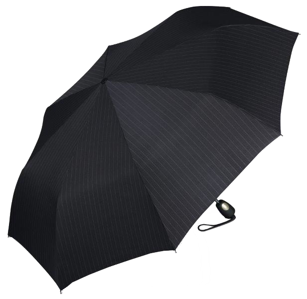 Esprit Pánský deštník Gents Mini Tecmatic Needle Stripe Black