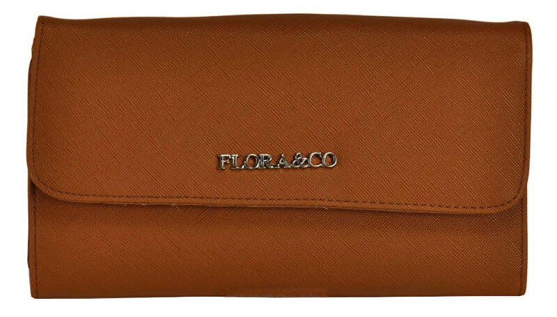 FLORA & CO Dámská peněženka K1218 Camel