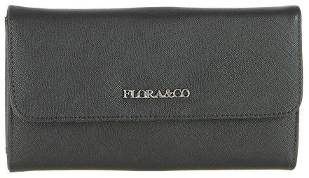 FLORA & CO Dámská peněženka K1218 Noir
