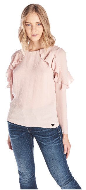 Fornarina Dámská halenka Anica - Antic Rose Shirt BI184585CA23C5 L