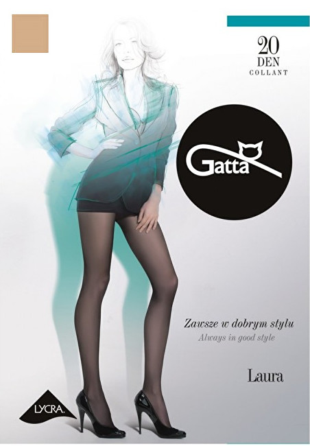 Gatta Dámské punčochové kalhoty Laura 20 Golden 4