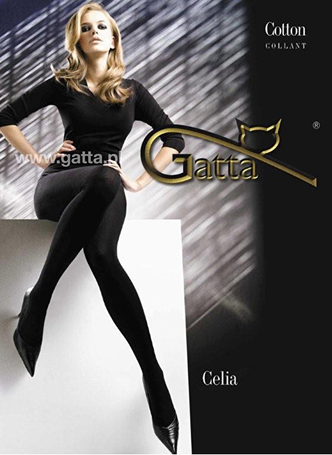 Gatta Černé punčochové kalhoty Celia nero 4