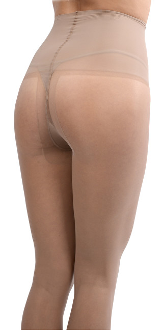 Gatta Hnědé punčochové kalhoty Body Slimmer daino S