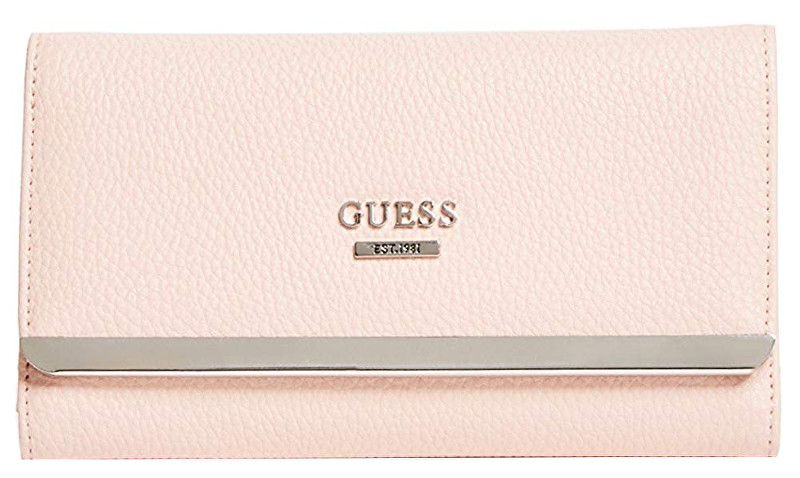 Guess Dámská peněženka Factory Women`s Largo Slim Wallet Blush