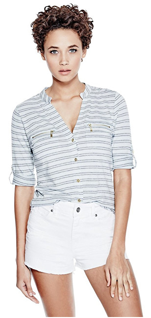 Guess Dámská halenka G by GUESS Women`s Natalie Button XS