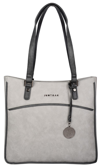 JustBag Dámská kabelka Grey/Dark grey YF1708-775