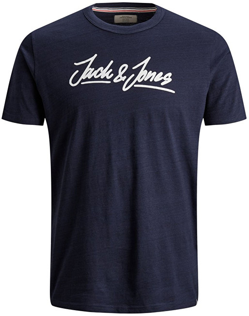 Jack&Jones Pánské triko Shane Tee Ss Crew Neck Total Eclipse Reg M