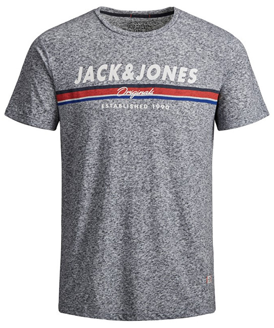 Jack&Jones Pánské triko Tuco Tee Ss Crew Neck Total Eclipse Slim S