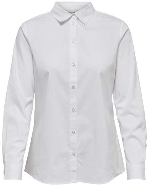 Jacqueline de Yong Dámská košile Mio L/S Shirt Wvn Noos White 34