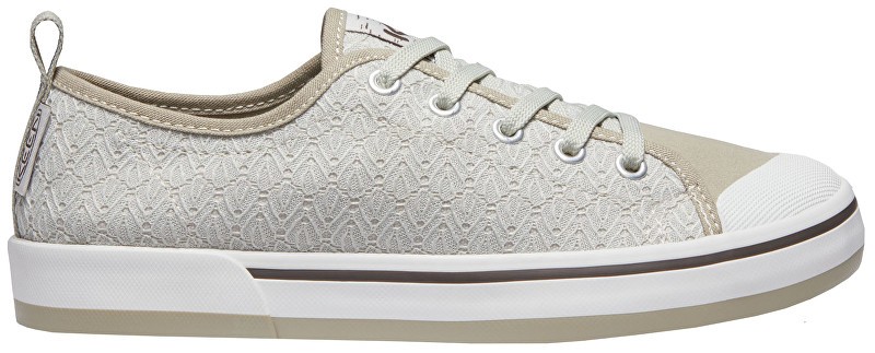 KEEN Dámské obuv Elsa II Sneaker Crochet Silver Birch/Canteen 40