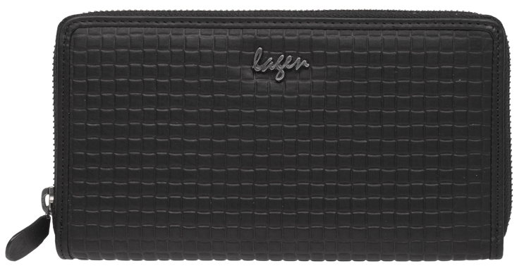 Lagen Dámská černá kožená peněženka Black LG-1786