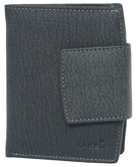 Lagen Dámská kožená peněženka LM-3994/W BLK