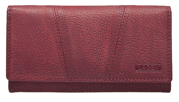 Lagen Dámská červená kožená peněženka Red PWL-388/W-4