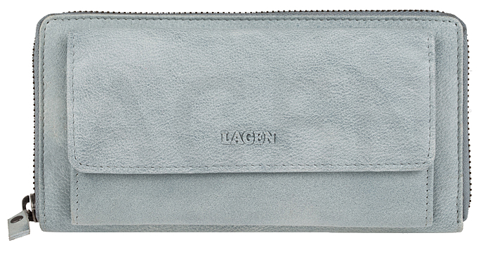 Lagen Dámská kožená peněženka 786-017 Ocean Blue