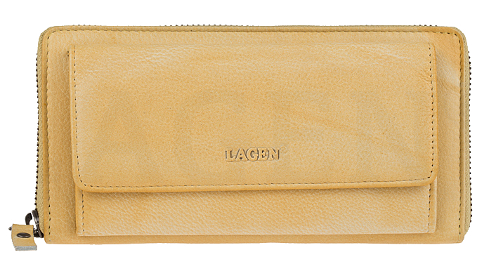 Lagen Dámská kožená peněženka 786-017 Yellow