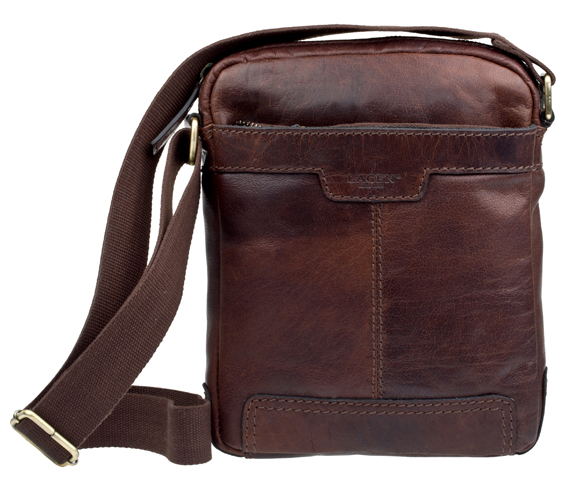 Lagen Kožená crossbody taška TAN 20654