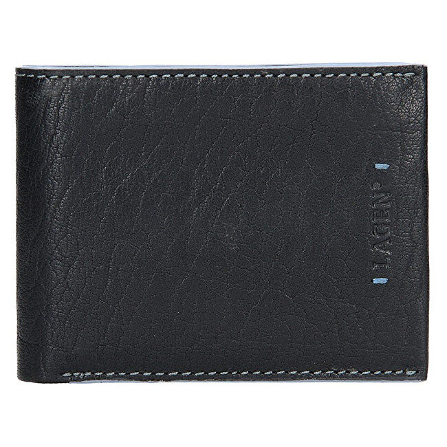 Lagen Pánská kožená peněženka 3981 Black