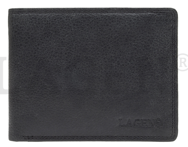 Lagen Pánská kožená peněženka 103 Black