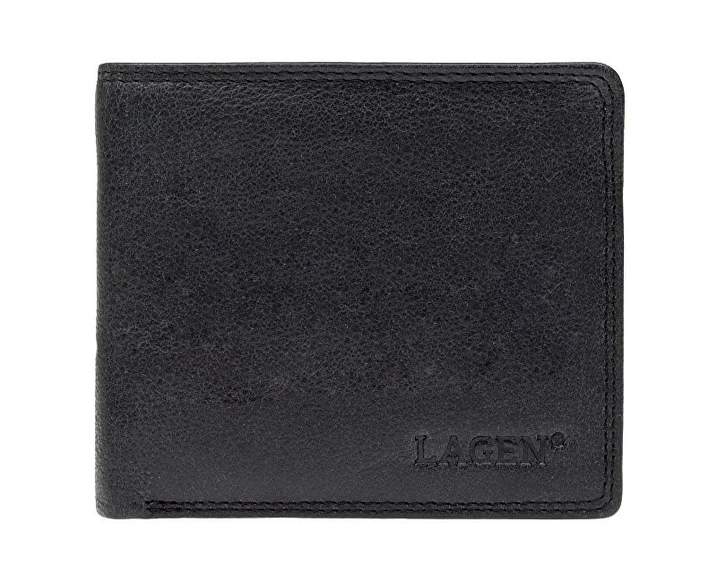 Lagen Pánská kožená peněženka 1154 Black