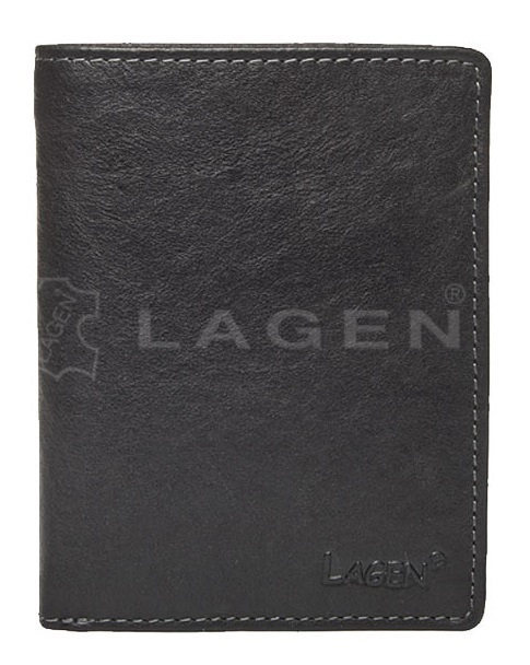 Lagen Pánská kožená peněženka 2001/T BLK