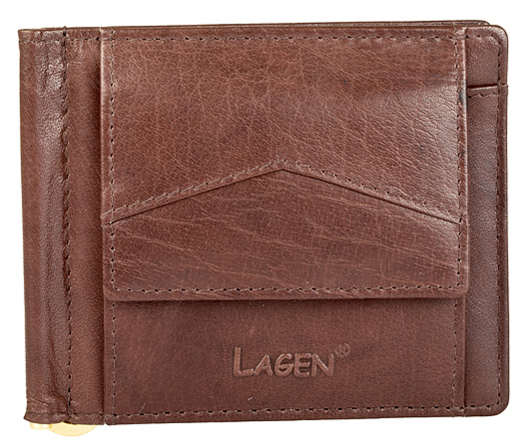 Lagen Pánská peněženka W-2018 Brown