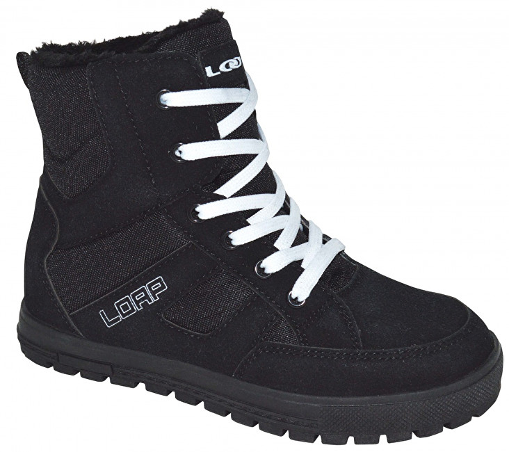 LOAP Dámské zimní boty Veona Black/Bl De Blanc SBL1630-V11A 36