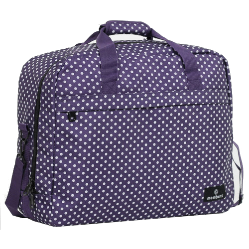 Member‘s Cestovní taška 40L SB-0036 fialová/bílá