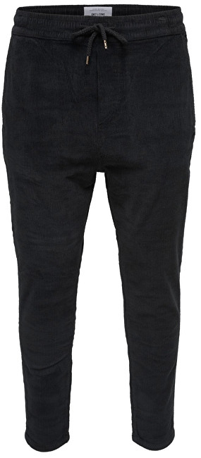 ONLY&SONS Pánské kalhoty Linus Corduroy Pk 01447 Black XL